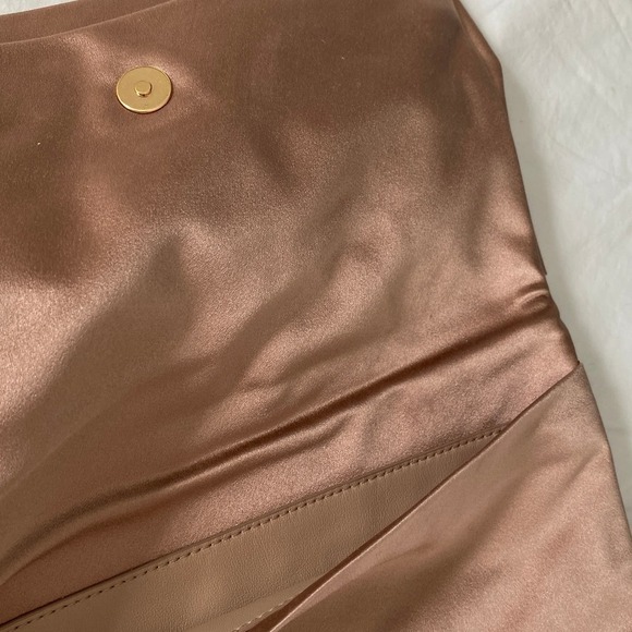 Tory Burch Eleanor Satin Bow Clutch - Picture 12 of 15